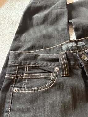 Calvin Klein Skinny Straight Leg Jeans Vintage Design, Black - Size 6 (NwoT)